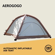 Aerogogo Automatic Inflatable Air Tent [Built-In Air Pump, IPX5 Waterproof, UV Protection, USB Charging, Camping Tool ]