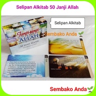 a) Bible Memorization Verse Cards 2 Two English Indonesian. 50 Promises of Allah. Bible verse book i
