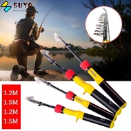 SUYO Telescopic Fishing Rod SuperHard Travel Adjustable Carp Feeder