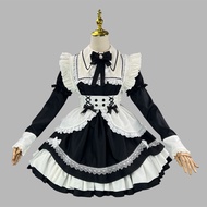 Maid cosplay costume, maid costume with detachable sleeves, Lolita performance costume, internet cel