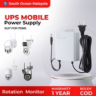 V380 Pro 1.5A Mini UPS Battery Backup for WiFi Router Modem and Outdoor CCTV Security (12V)