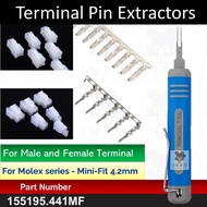 [For Male Female 2in1] 4.2mm Terminal Pin Extractor Mini-Fit 5557 5558 Molex 4.2 Terminal Pin  Buang