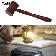 [dksqer] Halloween Funny Gifts Role Play Gavel Prop Wooden Gavel Costume Accessory Pretend Play Toy 