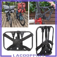 [Lacooppia1] Bike Carrier Bracket Front Carrier Frame Mount Bracket bike Front Rack for bag