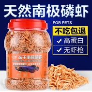 Makanan ikan krill Antartika untuk arwana, makanan ikan burung nuri merah, arwana perak, makanan ika
