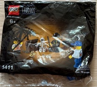 LEGO 1411 Pirate’s Treasure Hunt - Quaker Oats Promotional Poly Bag (STUDIOS)