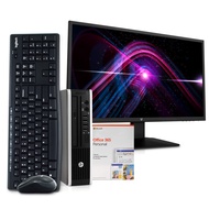 HP 8300 Desktop Computer PC, Intel i5, 8GB RAM, 256GB SSD, Windows 10, New 23.6 FHD V7 LED Monitor, 