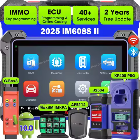 Autel MaxiIM IM608S II XP400Pro IMMO Key Programming Tool OBD2 Scanner IM608II key Programmer Diagno