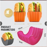 Silicone Burger Buddy Burger Buddy Burger Fixed Box Sandwich Storage Rack Burger Silicone Rack Burge
