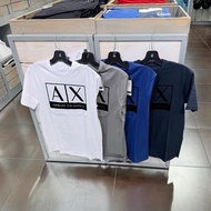 Armani's Exchange American Men's Cotton Signature Casual Round Neck Short Sleeve T-shirt
