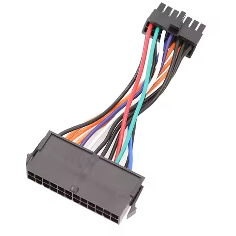 24Pin to 14Pin ATX Power Adapter Cable for . M92P M93P H530 Q77 B75 A75 Q75 for ThinkServer TS140 TS