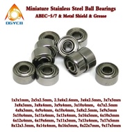 1pcs 5x8x2.5 SMR85ZZ Stainless Steel Ball Bearing 5*8*2.5 MR85 MR85Z SMR85Z ZZ L850ZZ Fishing Reels