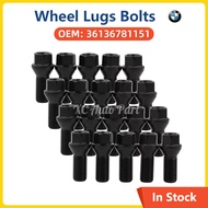 36136781151 20PCS 14mm x 1.25 Wheel Lugs Bolts Fits For BMW 1 2 3 4 5 6 7 series F07 F10 F12 F15 F18