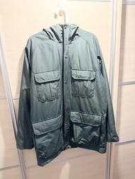 Woolrich Mountain Parka Jacket Green Size L 綠色 防水 衝鋒衣 風褸 外套 Purple Label Outdoor 山系 軍系 工裝 軍系 TNF The