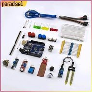 [paradise1.sg] DIY Basic Kit with Breadboard LED Sensor Modules Resistance for Arduino UNO R3