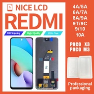 REDMI 4A 5A 6A 7A 8A 9 9A 9C 9T 10 10A 10C POCO M3 POCO X3 POCO X3 PRO POCO X3 LCD Original Display Touch Screen Digitizer Assembly Replacement