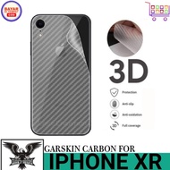 GARSKIN IPHONE XR SKIN HANDPHONE CARBON 3D