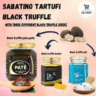 Sabatino Tartufi Black Truffle Series Pate 500g/ Black Truffle Butter 80g/ Black Truffle Salt 100g