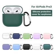 Silicone Earphone Cases Compatible For AirPods Pro 3 Case Headphones Case For Airpod pro 3rd