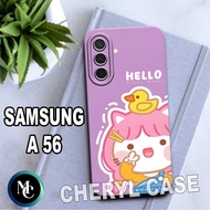 Rubber case for SAMSUNG A56/CC40/CUTE Motif/case/Casing SAMSUNG A56/softcase SAMSUNG A56