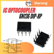 6N136 6N 136 6n136 6n 136 Optocoupler Opto-isolator isolator DIP-8PIN