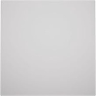 4 1/2"W x 4 1/2"H x 7/8"P Americraft Solid Paint Grade Wood Standard Smooth Rosette with Squared Edg