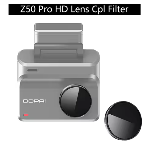 for DDPAI Dash Cam Z50 Pro HD Lens Dust Protection Anti Glare CPL Filter