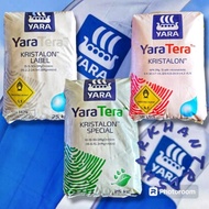 REPACK YARA TERA KRISTALON GREEN 181818+3MgO+TE KRISTALON RED 121236+1MgO+TE KRISTALON LABEL 150530+