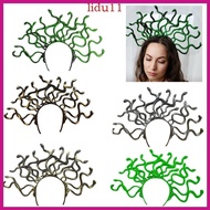 LID Girl Metallic Headbands Halloween Snake Headwear Hairbands Crown Headwear