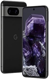 Google Pixel 8 5G – Unlocked Dual SIM (Nano SIM, eSIM) Android Smartphone with telephoto lens, 24-hour battery and Super Actua display (Obsidian, 8GB + 128GB)