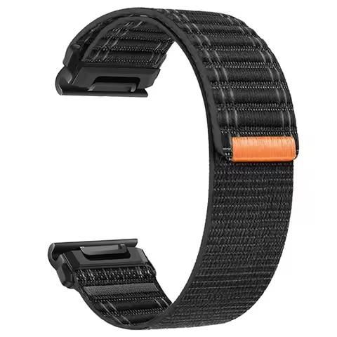 QuickFit 22mm 26mm Woven Nylon Band for Garmin Fenix 8 Pro E 7X 7 Fenix 6X 6 5X Tactix 8 Forerunner 