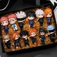 6Pcs/set Jujutsu Kaisen Anime Figure Gojo Satoru Yuji Itadori Figure Doll Toy Action Figure Yuji Ita