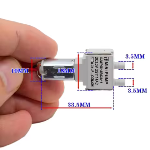 DC3V-3.7V Ultra Micro M20 Self-priming Pump Liquid Pump 0.3L/MIN Small Flow Water Pump with Cable