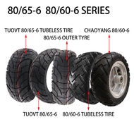 Size 80/65-6 Tyre Inner Tube 10x3.0-6 Inner Outer Tyre for Electric Scooter 10 Zero 10X 10 * 3.0