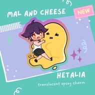 Hetalia Mal epoxy charms translucent keychain Malaysia