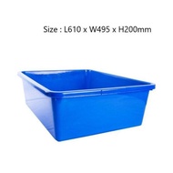 TWINS DOLPHIN #1 Rectangular basin/ Besen 4 Segi/ Rectangular Tray / Multipurpose/Accessory Tray/Besen Plastik Serbaguna