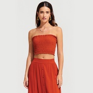 Morrato Bali - Square Neck Bandeau Top Sonth Bandeau Burnt Ochre