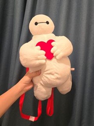 日本版Disney 迪士尼《大英雄聯盟Big Hero 6》 Baymax 小朋友毛公仔背囊/背包