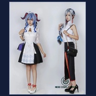 Ganyu & Shenhe X HeyTea Cosplay Costume (Genshin Impact)(Cosplay)