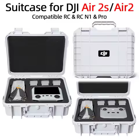 Explosion-proof Case for DJI MAVIC AIR 2S Storage Safety Box Carrying Handbag With Strap Portable Ba