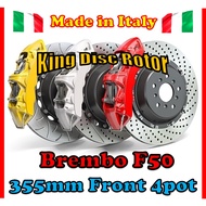 Brembo F50 Front 355mm 4pot Caliper / Kaliper Depan 355mm