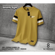 Seventy Premium T-Shirt EIGHT Size M - XL, 24S Cotton Combat Material