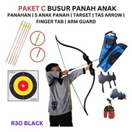 Busur Panah Anak Sd Set Komplit Original Lengkap Pemula | Panahan Anak Sd Set Komplit Original