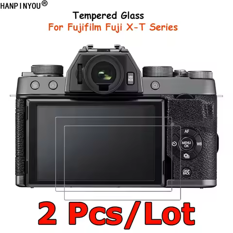 2 Pc/Lot For Fujifilm Fuji X-T30 X-T20 X-T10 X-T5 X-T4 XT3 XT100 XT200 Mark II Tempered Glass Camera