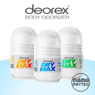 Deorex DryMax Anti Perspirant Deodorant Roll On 30ml/Dry Max Original Gentle Extra/BANDUNG