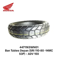44711K0WN01 Front Tubeless Tire (SRI 110-80 -14MC 53P) – ADV 150