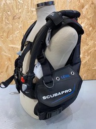 SCUBAPRO Level 潛水 BCD Size S BC 有快卸配重袋 2年保固輕量化 桃園展示品
