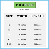 ✼ ◇ ☎ PROMAN Drifit Shortslevess Tshirt Good Quality Quick-Drying Clothes#1