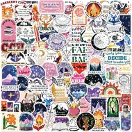 150Pcs Fantasy Book Stickers for Kindle, SJM Holographic Bookish Sticker Pack Gifts Vinyl Glitter De