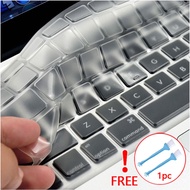 Ultra Thin Clear 0.1mm TPU Waterproof Keyboard Cover Protector for Macbook Pro Case Air M1 13 A2337 A2338 A2179 A1466 Retina Pro 14 Pro 13 Apple Macbook Case 15inch Pro 16 2021 Air